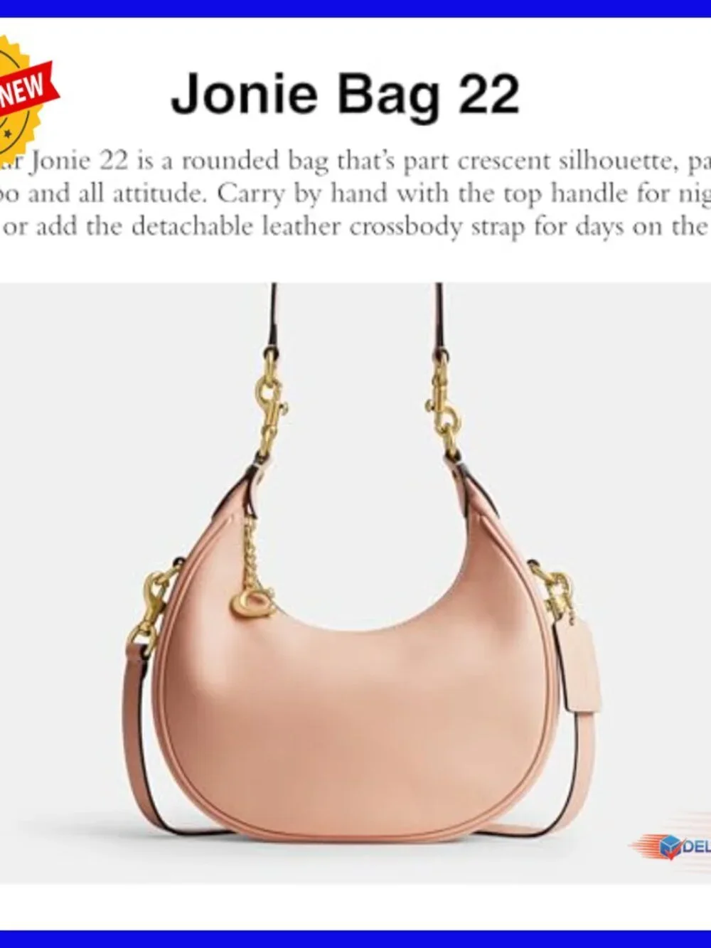 Leather Hobo Shoulder Bag with Detachable Crossbody Strap